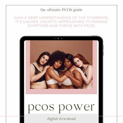 PCOS POWER: A HOLISTIC GUIDE TO THRIVING WITH POLYCYSTIC OVARIAN SYNDROME E-BOOK