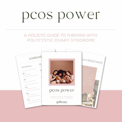 PCOS POWER: A HOLISTIC GUIDE TO THRIVING WITH POLYCYSTIC OVARIAN SYNDROME E-BOOK