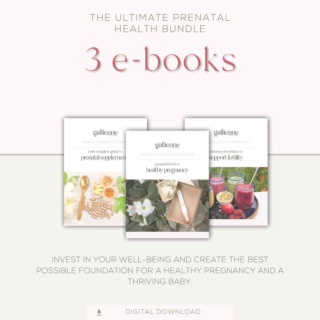 THE ULTIMATE PRENATAL E-BOOK BUNDLE